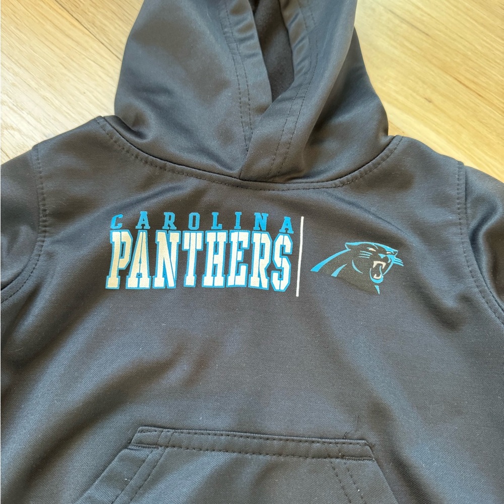 NFL • Carolina Panthers Hoodie • Black • 18 Months - Picture 2 of 4